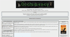 Desktop Screenshot of occlumency.sycophanthex.com