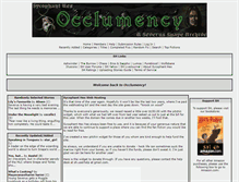 Tablet Screenshot of occlumency.sycophanthex.com